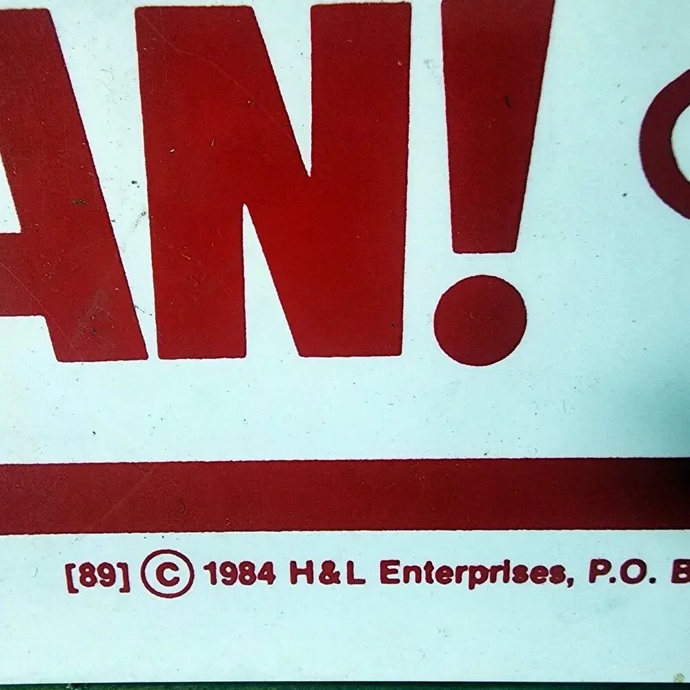 Vintage 1984 H&L Enterprises Humorous 